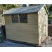 6ft x 4ft Tanalised Apex Garden Shed Range